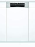Bosch SPI4HKS53E Serie 4 Smarter Geschirrspüler integriert, 45 cm breit, Besteckkorb, Silence Programm…