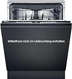 Siemens SN63EX02CE Geschirrspüler iQ300, vollintegrierte Spülmaschine mit Besteckschublade, 60 cm, HomeConnect,…
