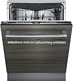 Siemens SN63EX14VE Geschirrspüler iQ500, vollintegrierte Spülmaschine mit Besteckschublade, 60 cm, HomeConnect,…