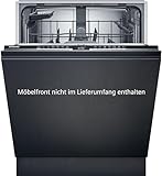 Siemens SN63HX10TE, iQ300 Smarter Geschirrspüler Vollintegriert, 60 cm breit, Weiß, Besteckkorb, leise…