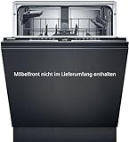 Siemens SN23EI03KE iQ300 Smarter Geschirrspüler Vollintegriert, 60 cm breit, Besteckkorb, Made in Germany,…